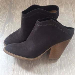 Dolce Vita Grey Heeled Mules